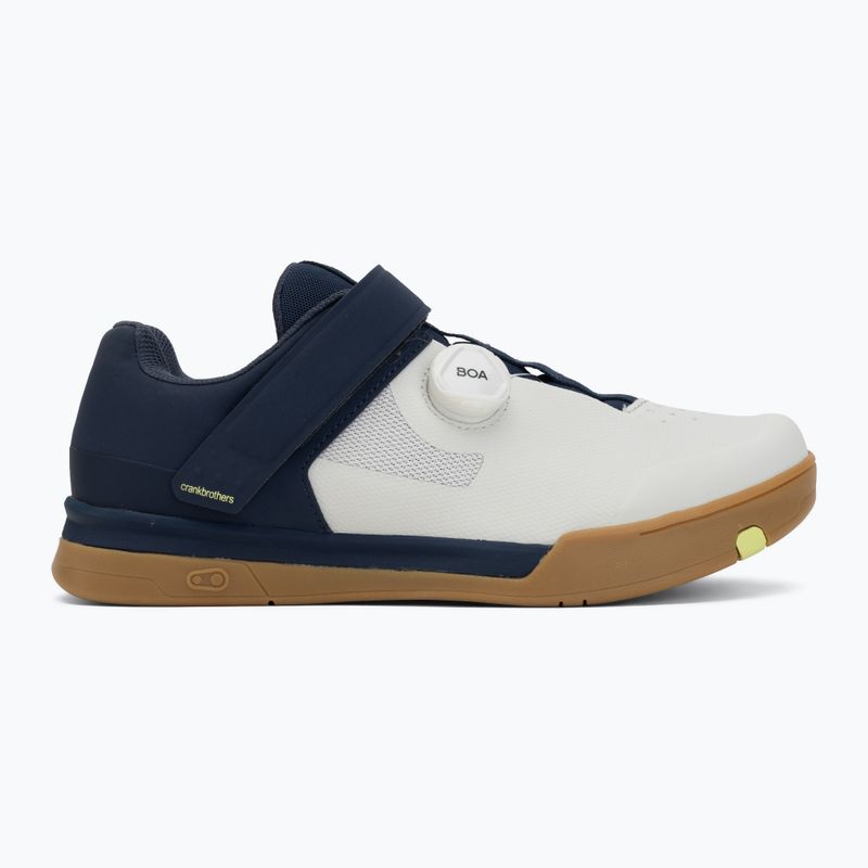 Кросівки велосипедні MTB Crankbrothers Mallet BOA navy grey/gum outsole 2