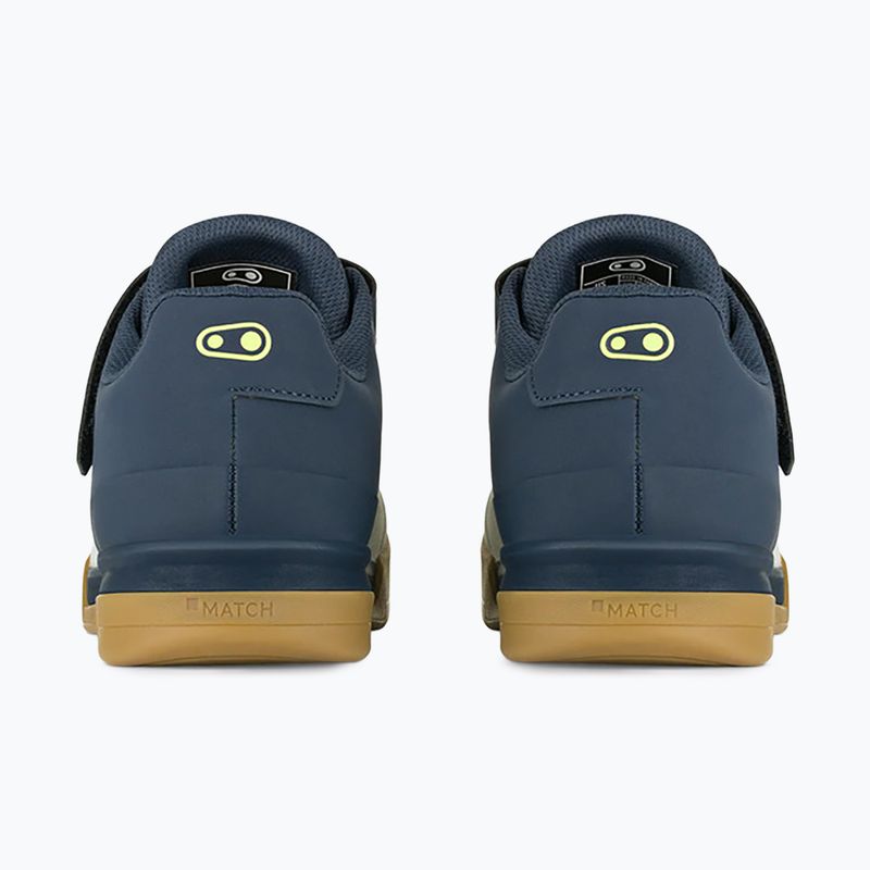 Кросівки велосипедні MTB Crankbrothers Mallet BOA navy grey/gum outsole 4
