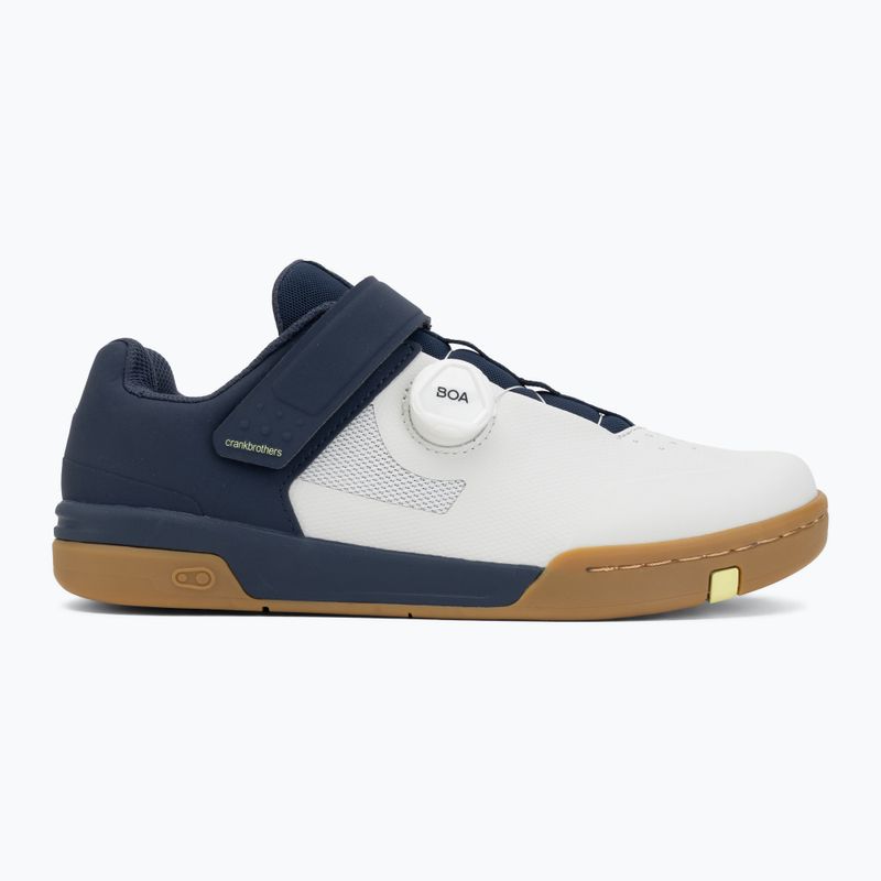 Кросівки велосипедні Crankbrothers Stamp Boa navy grey/gum outsole 2