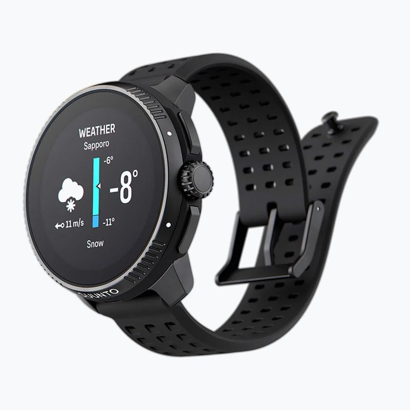 Чорний годинник Suunto Race 4