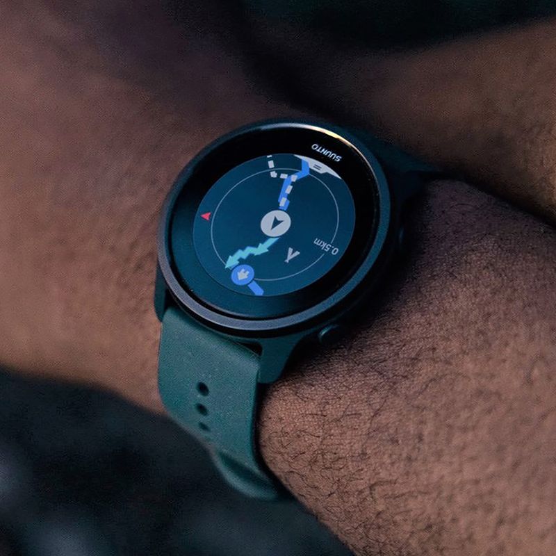 Годинник Suunto 5 cave green темно-синій SS050730000 7