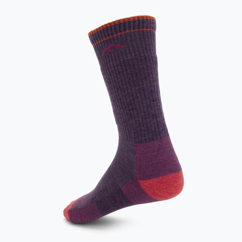 Шкарпетки жіночі Darn Tough Hiker plum heather 2