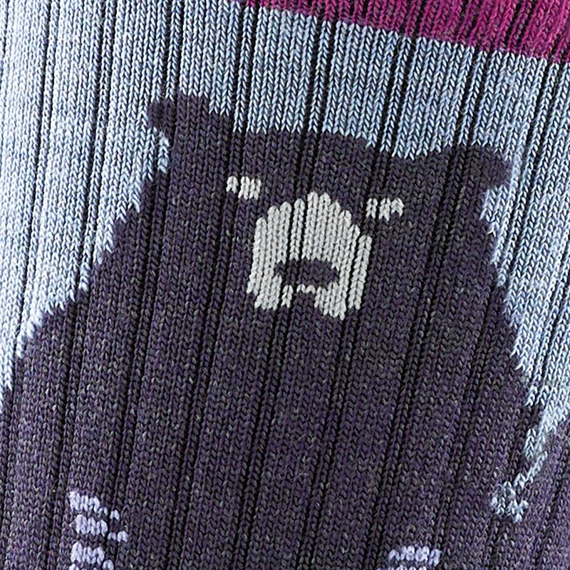 Жіночі шкарпетки Darn Tough Bear Town Micro Crew Cushion фіолетові 2
