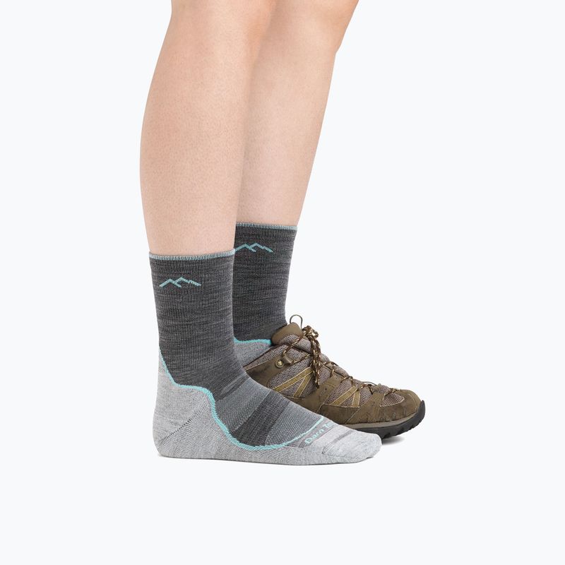Жіночі шкарпетки Darn Tough Light Hiker Micro Crew Cushion slate 2