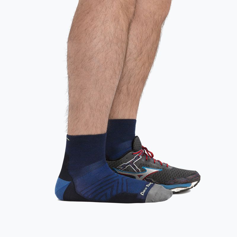 Шкарпетки чоловічі Darn Tough Run 1/4 eclipse 3