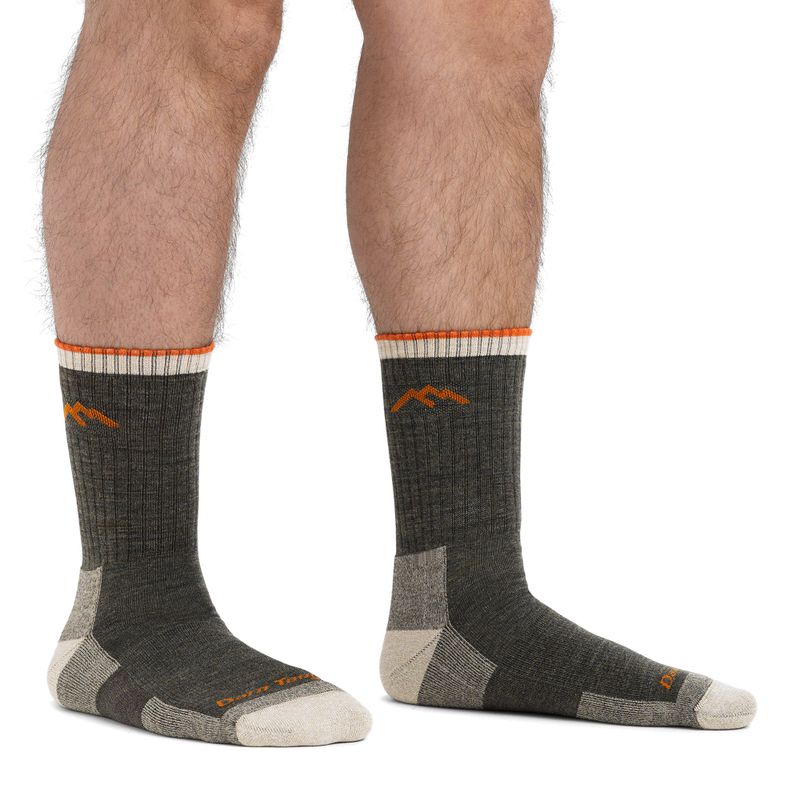 Шкарпетки чоловічі Darn Tough Hiker Micro Crew olive 5