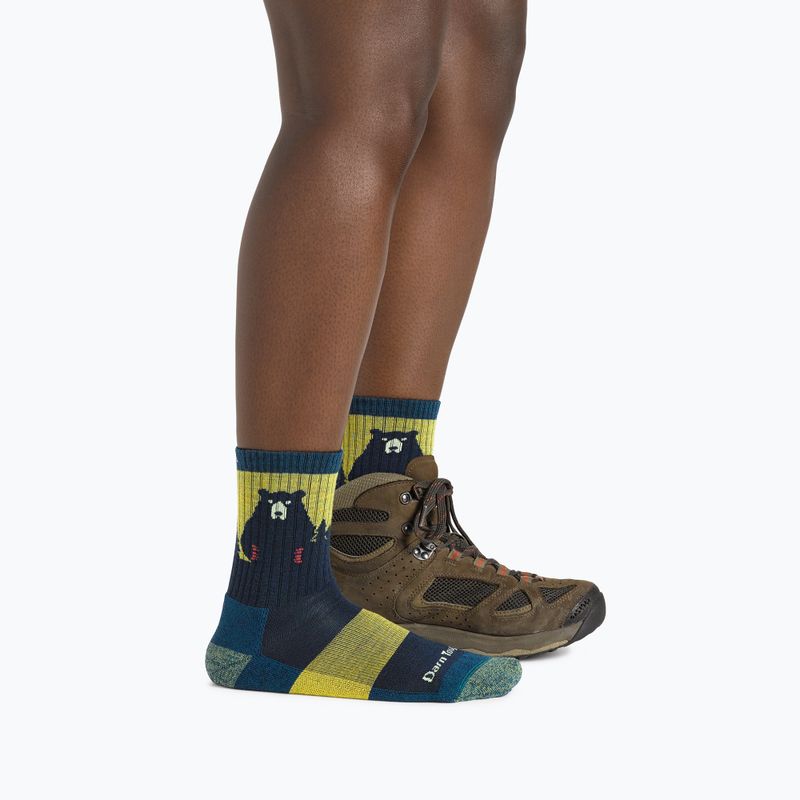 Шкарпетки жіночі Darn Tough Bear Town Micro Crew Cushion dark teal 2