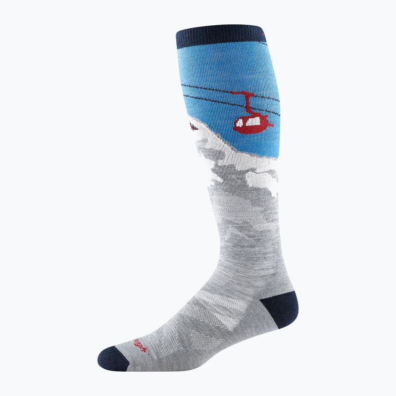 Шкарпетки чоловічі Darn Tough Heady Yeti OTC Midweight with Cushion gray 2