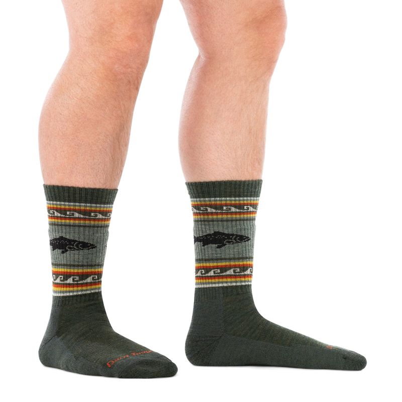 Шкарпетки чоловічі Darn Tough VanGrizzle Boot Sock Cushion trout river 2