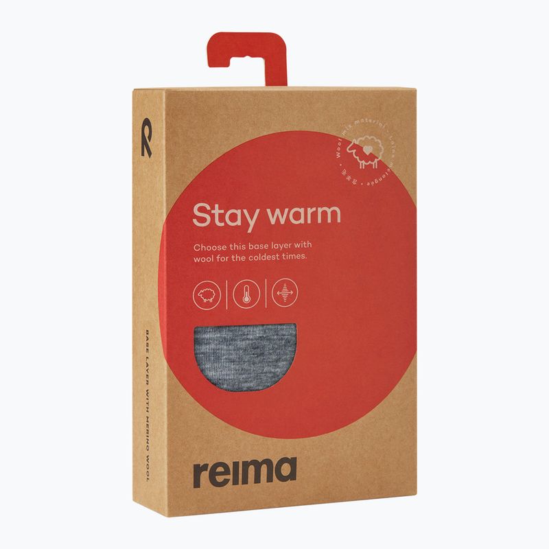 Комплект термобілизни дитячий Reima Kinsei melange grey 9