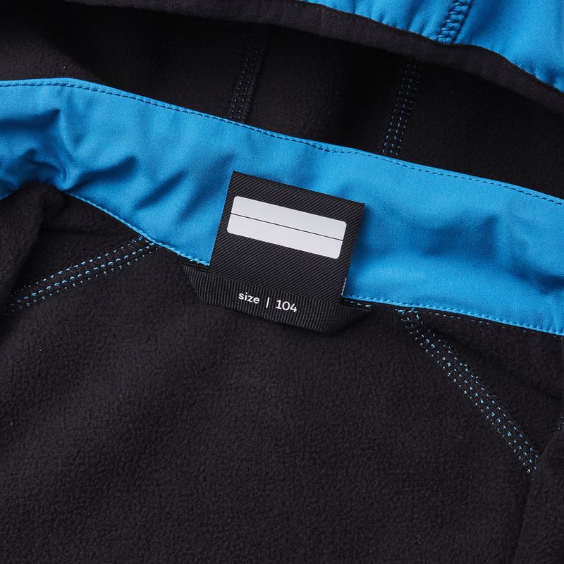 Прохолодна синя дитяча куртка-софтшелл Reima Vantti 4