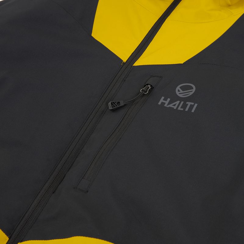 Куртка гірськолижна чоловіча Halti Wedeln DX golden palm 3
