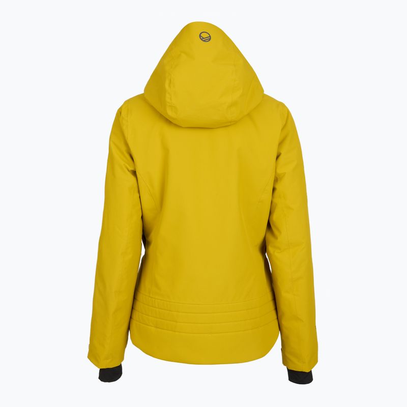 Жіноча гірськолижна куртка Halti Radius DX golden palm 2