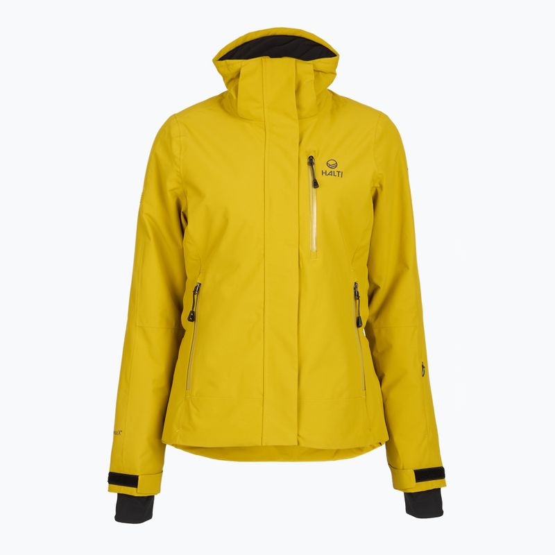 Жіноча гірськолижна куртка Halti Radius DX golden palm 7