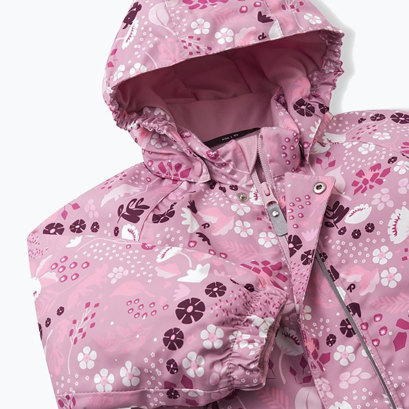 Комбінезон лижний дитячий Reima Puhuri grey pink 4