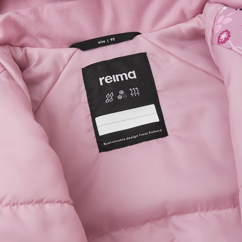 Комбінезон лижний дитячий Reima Puhuri grey pink 6