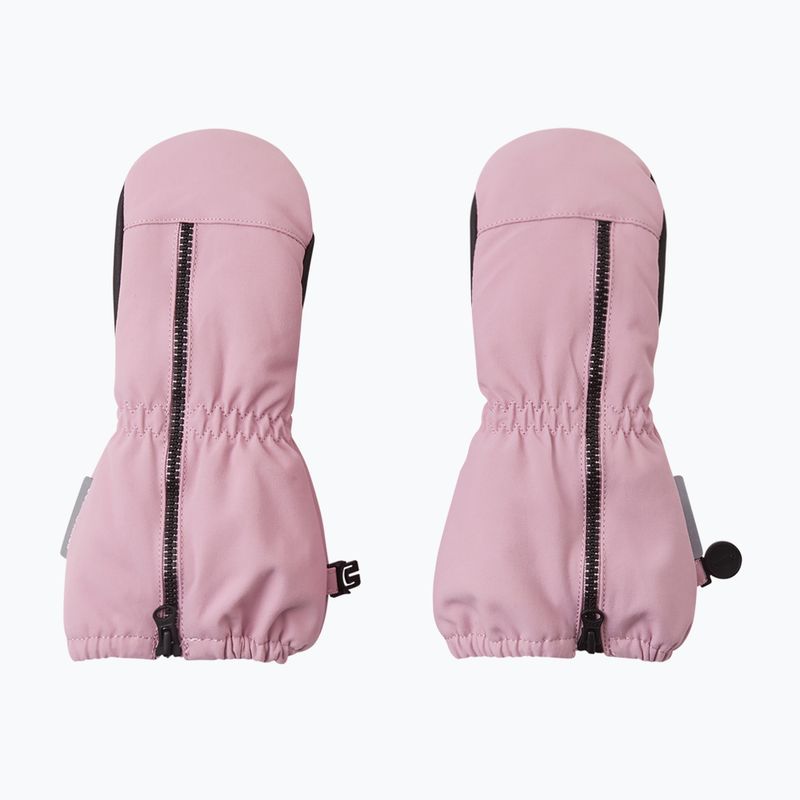 Дитячі лижні рукавиці Reima Tepas Mittens сіро-рожеві 5