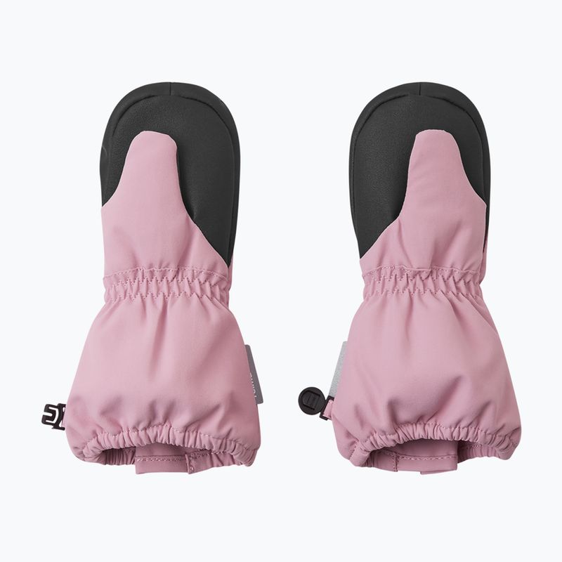 Дитячі лижні рукавиці Reima Tepas Mittens сіро-рожеві 6
