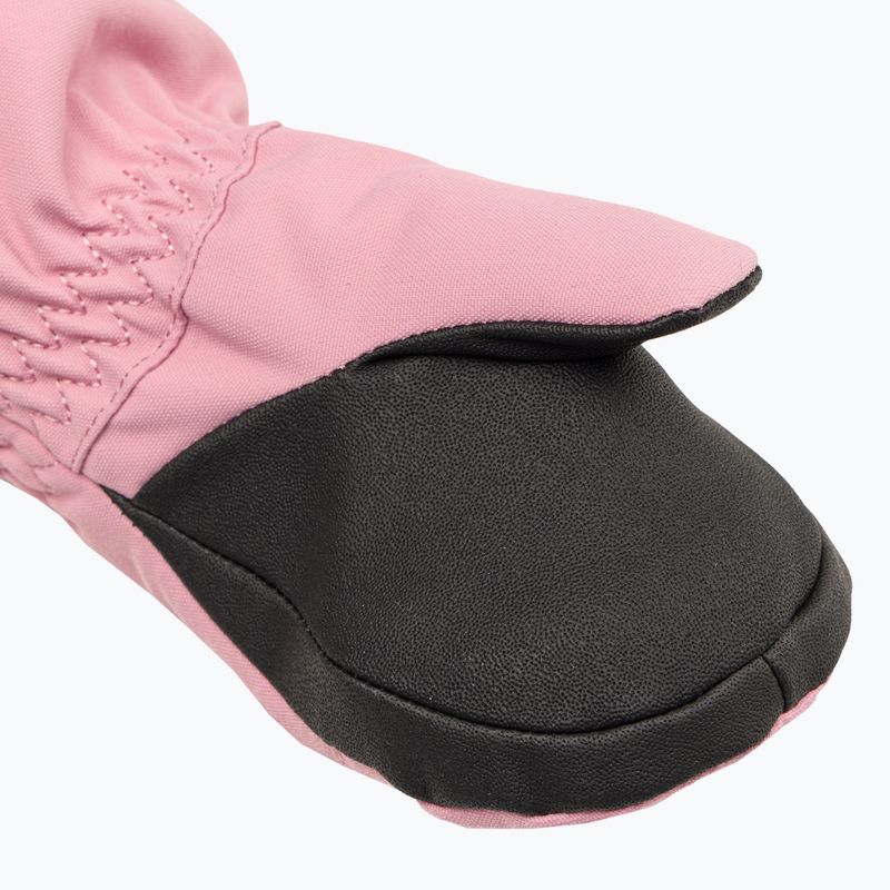 Дитячі лижні рукавиці Reima Tepas Mittens сіро-рожеві 4