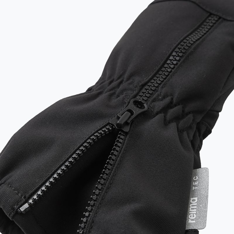 Рукавиці гірськолижні дитячі Reima Tepas Mittens black 4