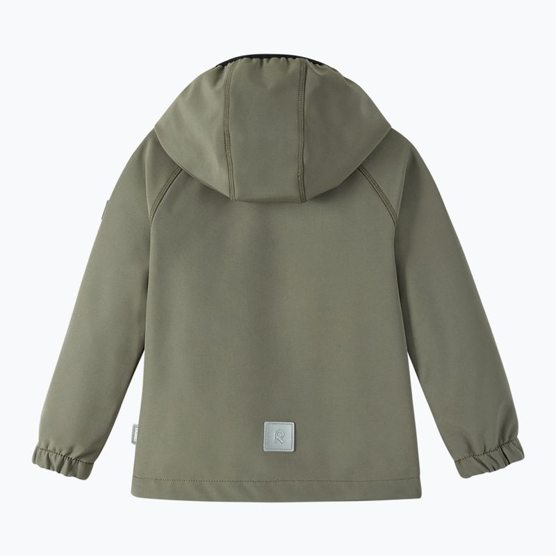 Куртка софтшел дитяча Reima Vantti greyish green 2