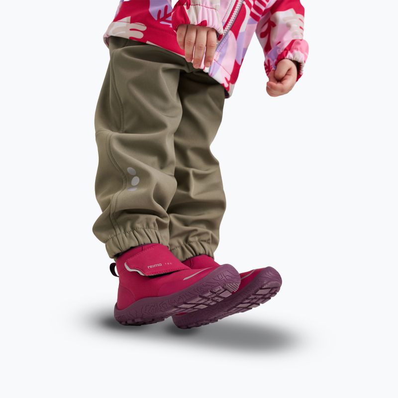 Черевики barefoot дитячі Reima Hyppii cool burgundy 11