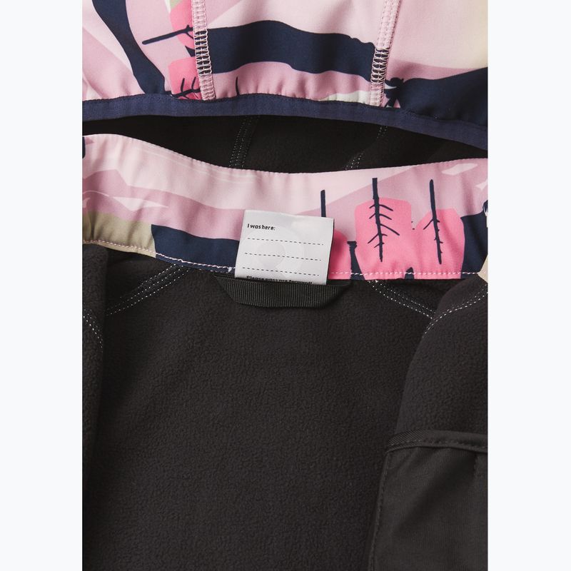 Куртка софтшелл дитяча Reima Vantti grey pink 6