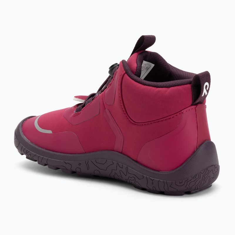 Черевики barefoot дитячі Reima Loikkii cool burgundy 3