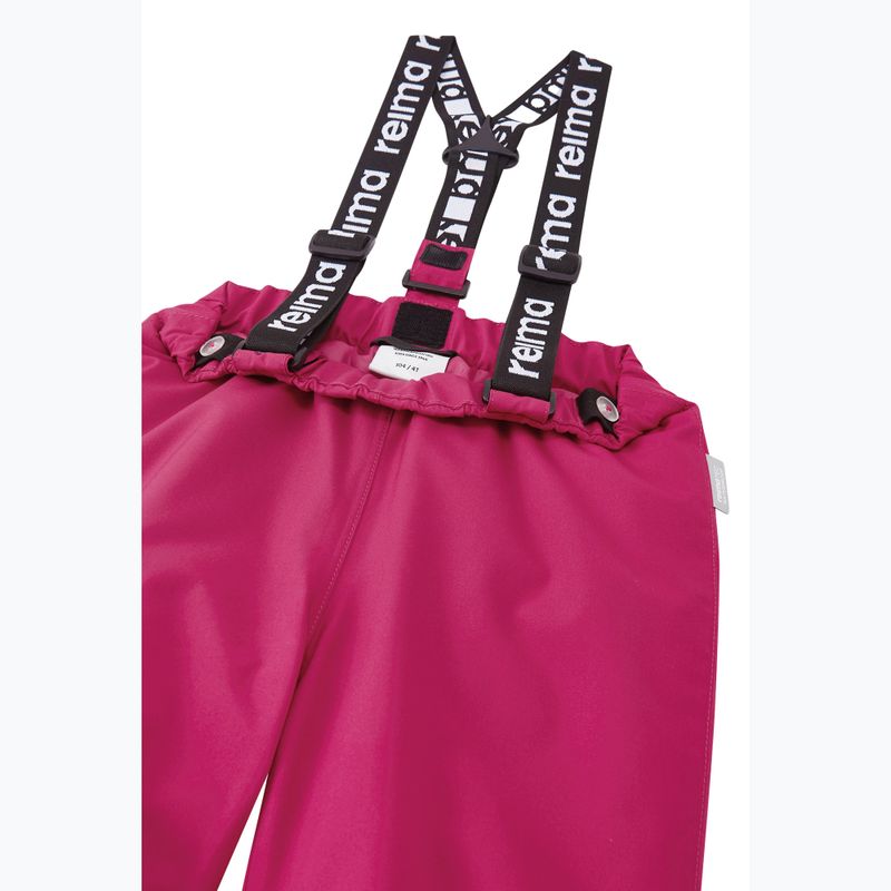 Штани гірськолижні дитячі Reima Leikisti rosy berry 3