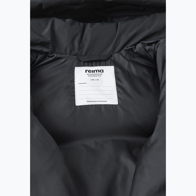Куртка зимова дитяча Reima Toukola black 6