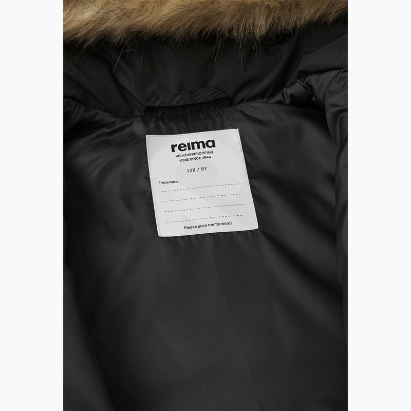Дитяча утеплена куртка Reima Luvia чорна 6