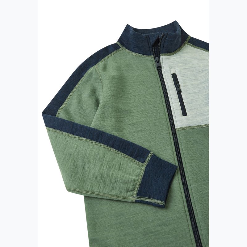 Кофта флісова дитяча Reima Merin green clay 3