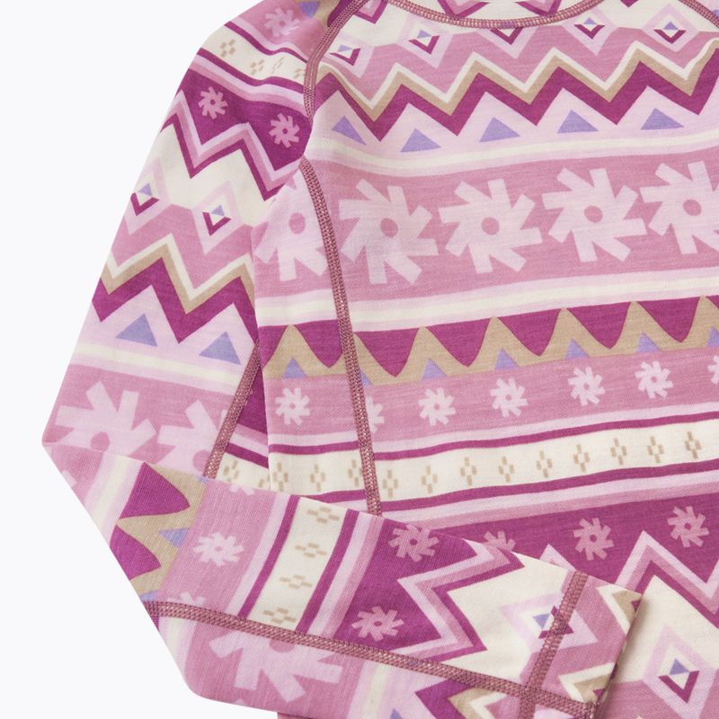 Комплект термобілизни дитячий Reima Taitoa grey pink 4