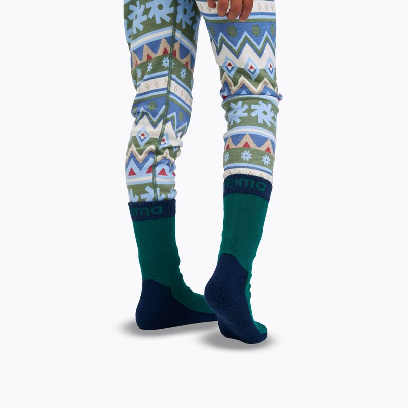 Комплект термобілизни дитячий Reima Taitoa green clay 11