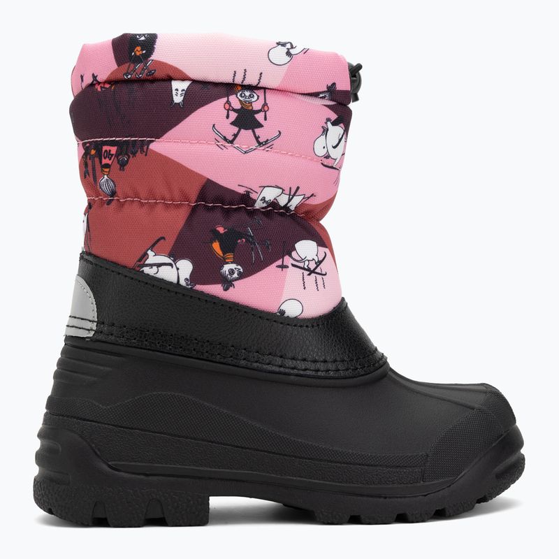 Черевики зимові дитячі Reima Moomin Nefar rose pink 2