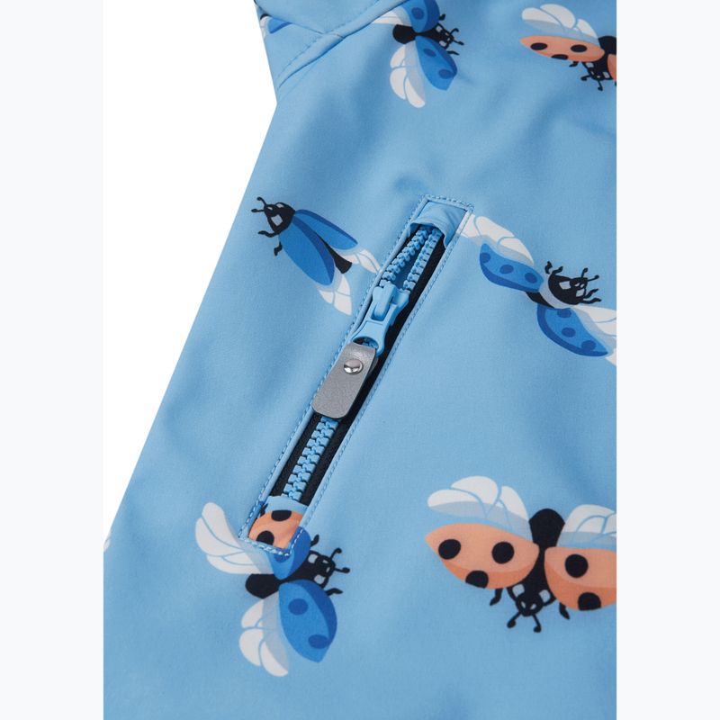 Дитячий софтшел комбінезон Reima Mjosa fresh blue 4