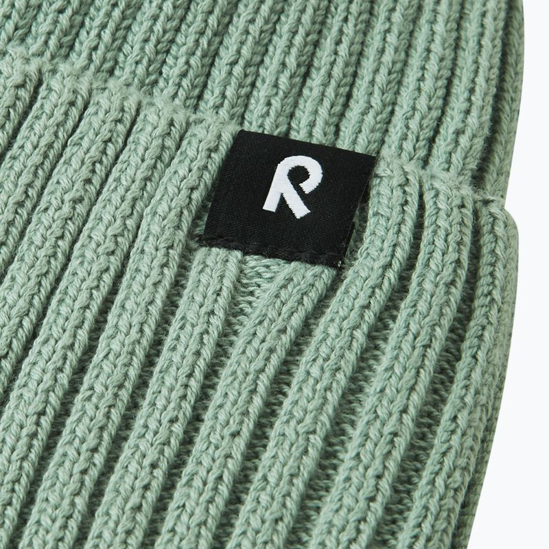 Шапка зимова дитяча Reima Hattara stone green 3