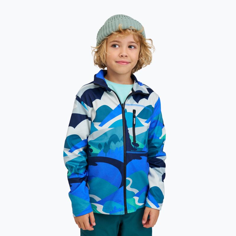 Кофта флісова дитяча Reima Iisisti sparkly blue 5