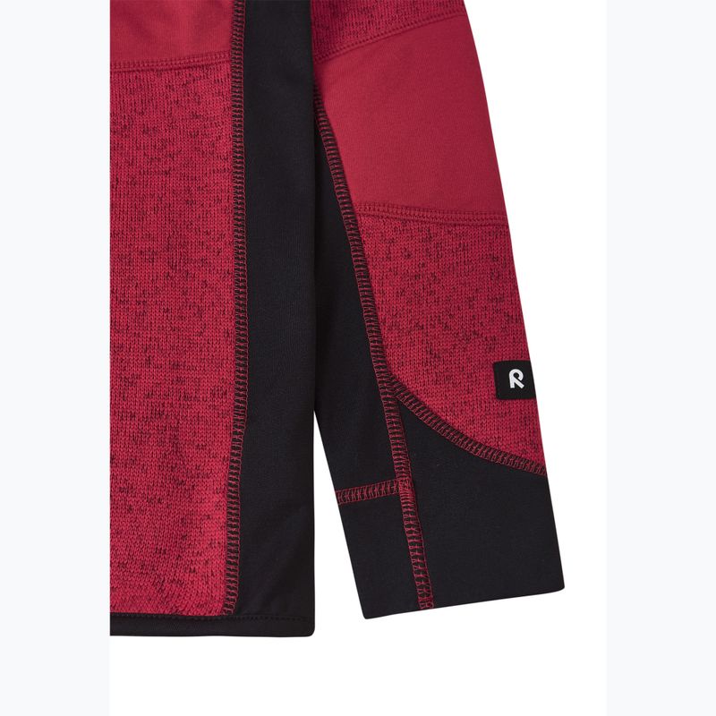 Кофта флісова дитяча Reima Liukuen cranberry 4