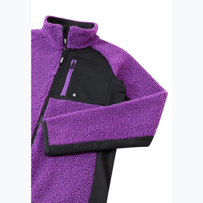 Кофта флісова дитяча Reima Puhku plum purple 3