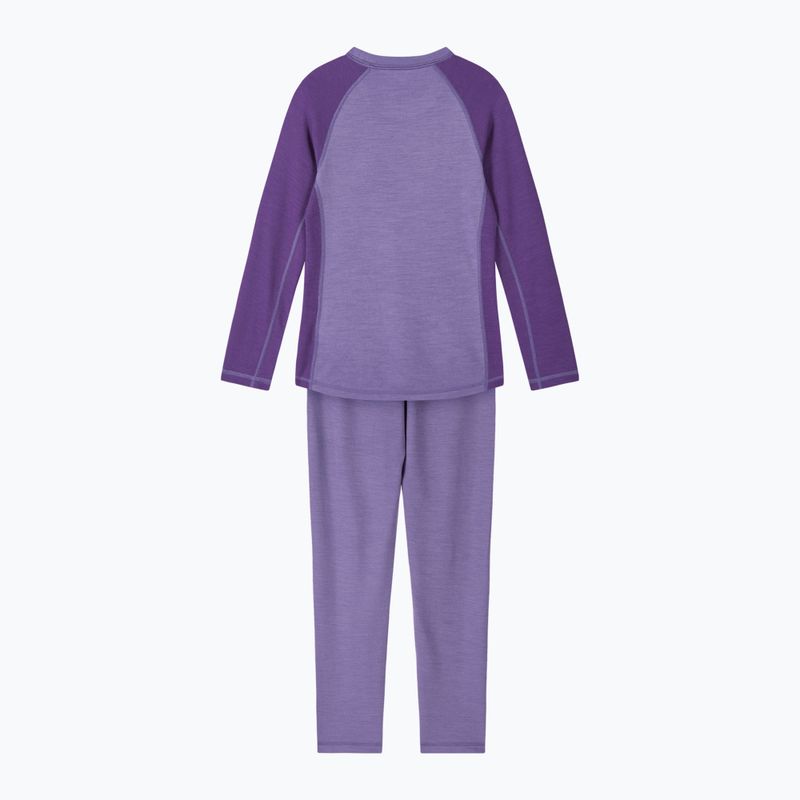 Комплект термобілизни дитячий Reima Taitoa misty violet 2