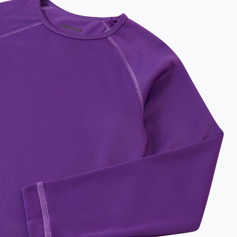 Комплект термобілизни дитячий Reima Lampo plum purple 5