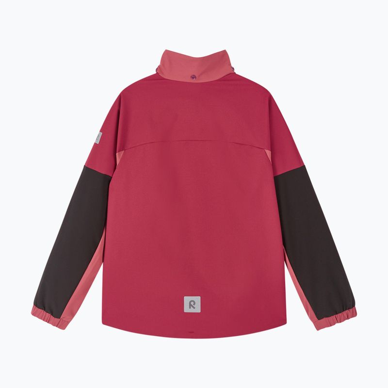 Куртка гібридна дитяча Reima Vaeltava cranberry 3