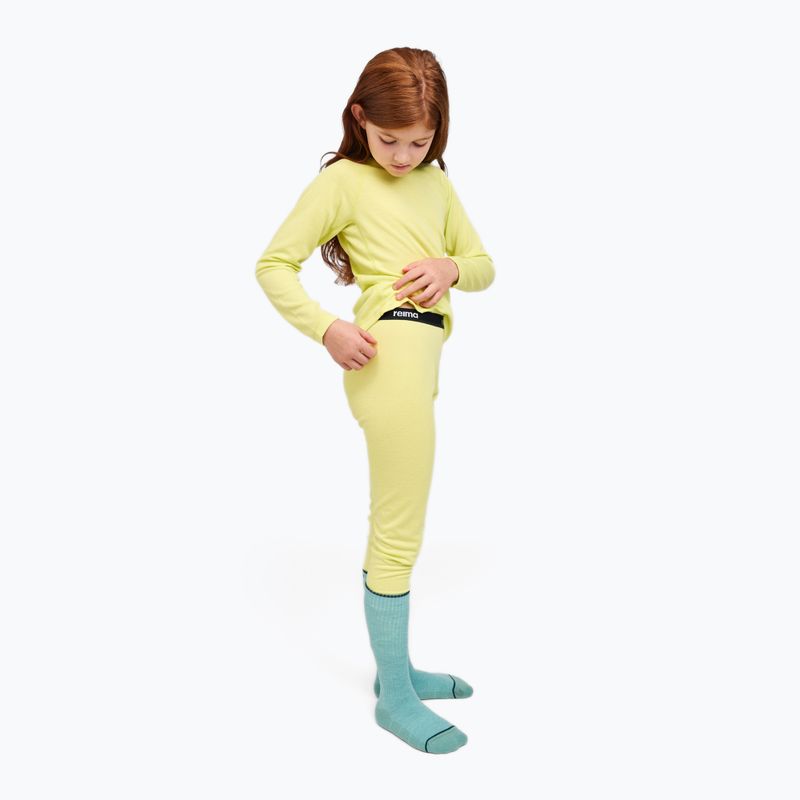Комплект термобілизни дитячий Reima Lani bright lime 9