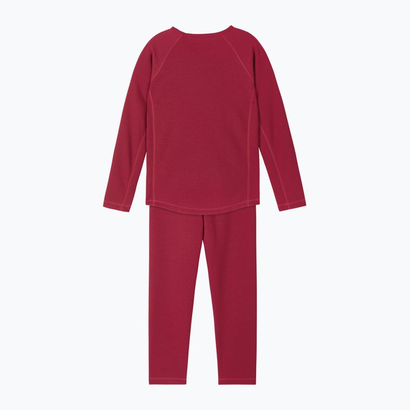 Комплект термобілизни дитячий Reima Lani cranberry 2
