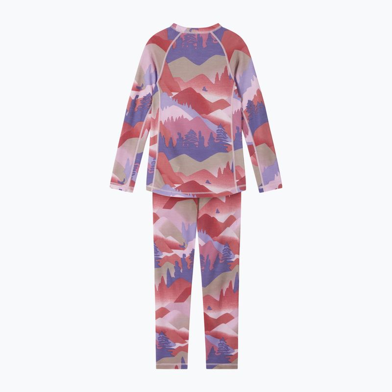 Комплект термобілизни дитячий Reima Taitoa grey pink 2