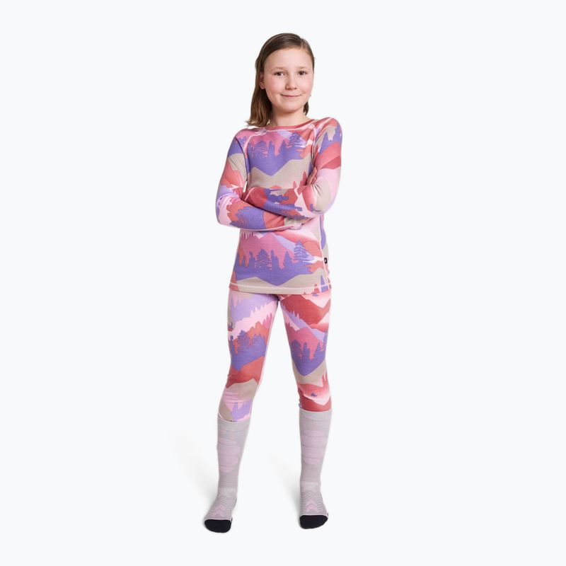 Комплект термобілизни дитячий Reima Taitoa grey pink 9