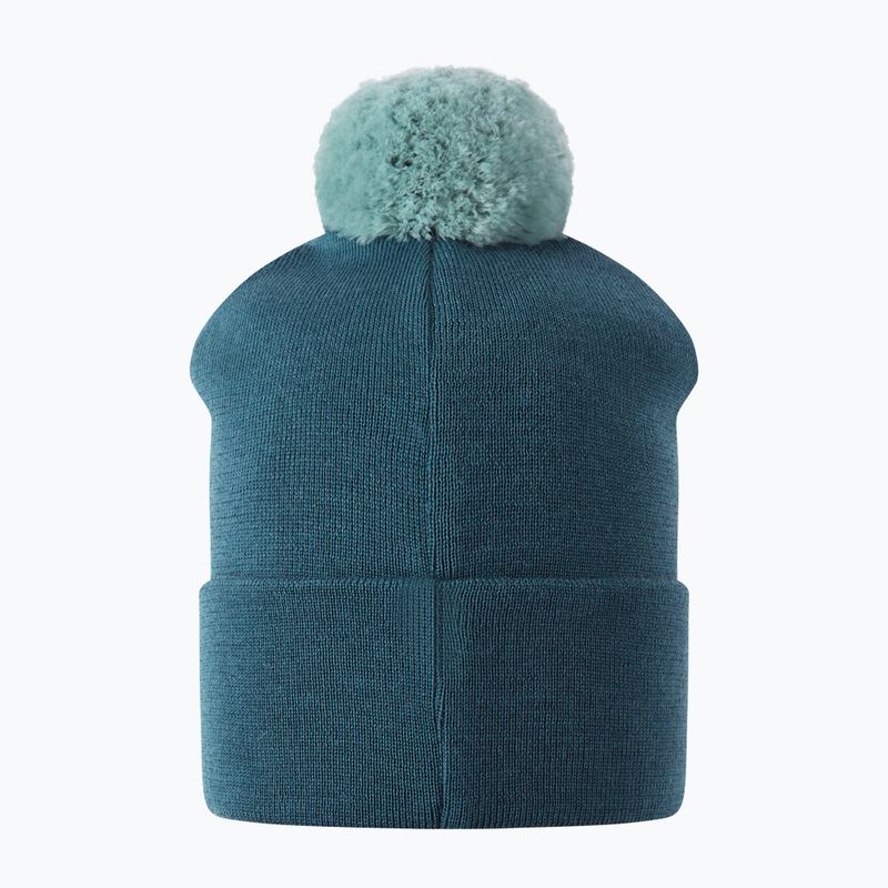 Шапка зимова дитяча Reima Omasi dark teal 2