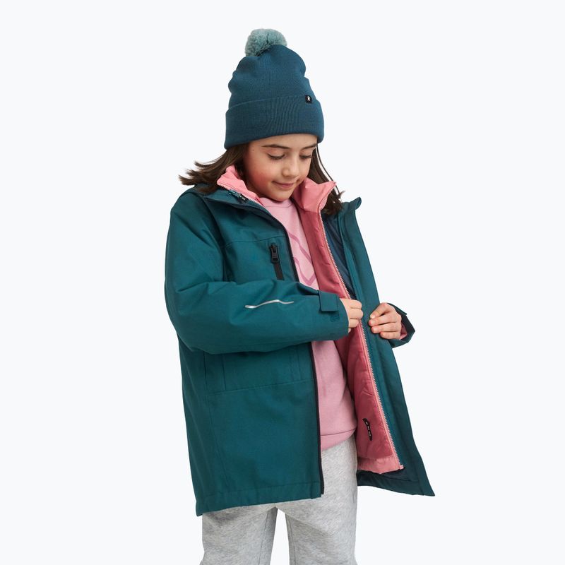 Шапка зимова дитяча Reima Omasi dark teal 6