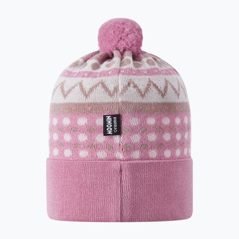 Шапка зимова дитяча Reima Moomin Flinga grey pink 2